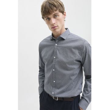 Camasa slim fit de bumbac organic