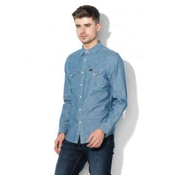Camasa slim fit din denim