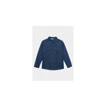 Camasa baieti -  303817060 - Bumbac - 160 CM - Albastru