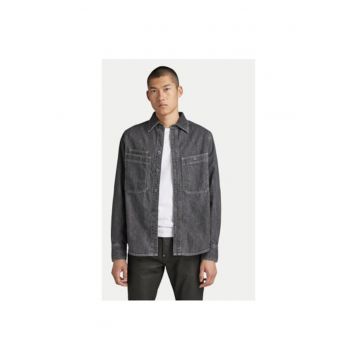 Camasa barbati -  303805029 - Bumbac organic - Gri
