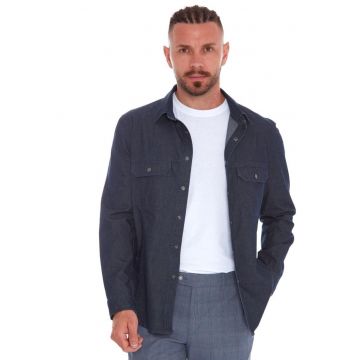 Camasa barbati -  Bluejack Overshirt 5986 - Albastru