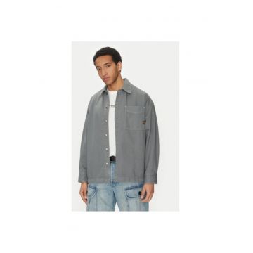 Camasa barbati  D23007-D300 - Bumbac/Bumac reciclat - Gri