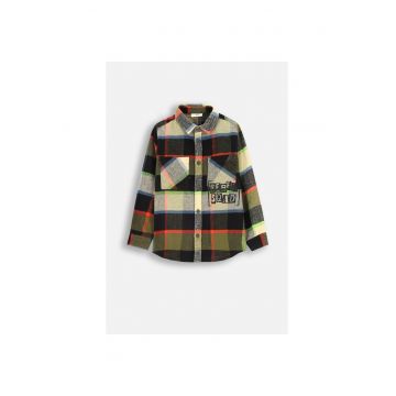 Camasa cu imprimeu in carouri - Multicolor -