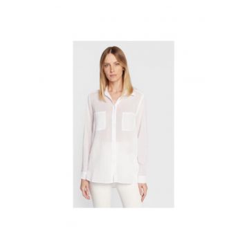 Camasa dama -  301895855 - Bumbac - Alb