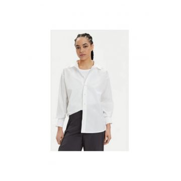 Camasa dama -  303790844 - Bumbac - Alb