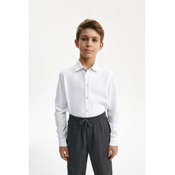 Camasa de bumbac cu guler clasic