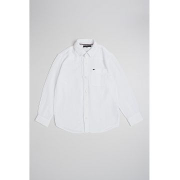 Camasa de bumbac cu guler Oxford