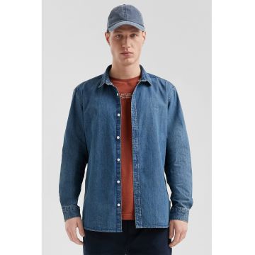 Camasa de denim cu maneci lungi