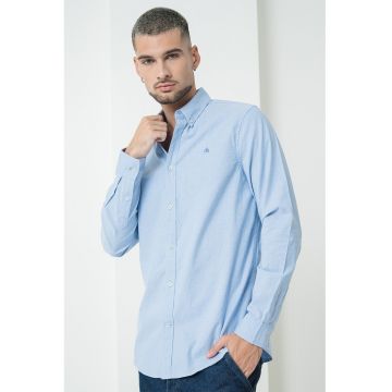 Camasa oxford cu model uni