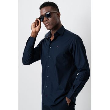 Camasa regular-fit cu logo