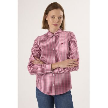 Camasa regular-fit cu model in carouri