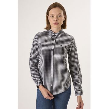 Camasa regular-fit cu model in carouri