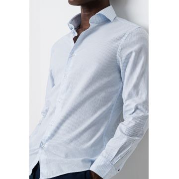 Camasa regular-fit cu model uni