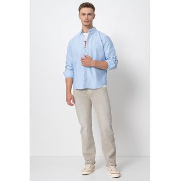 Camasa relaxed fit de bumbac