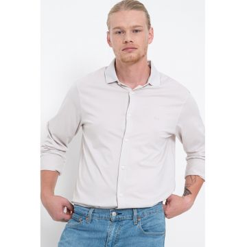 Camasa relaxed fit de bumbac