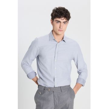 Camasa slim fit cu imprimeu