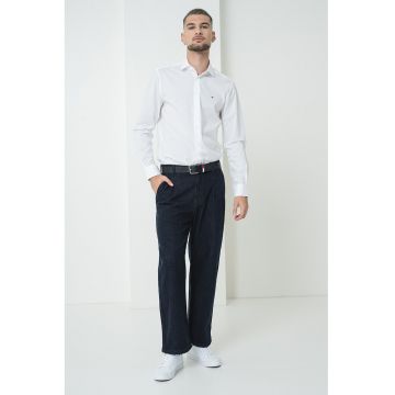 Camasa slim fit cu logo