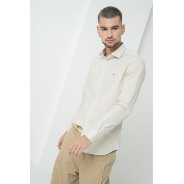 Camasa slim fit cu logo