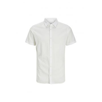 Camasa baieti Jack Jones Junior - 12268986 - Bumbac/In - Alb