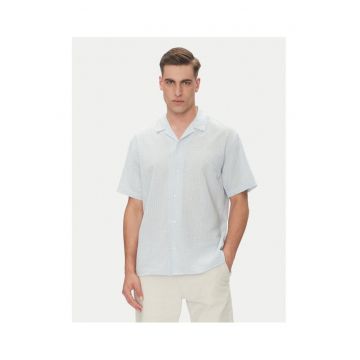 Camasa barbati Jack Jones - 12277185 - Bumbac - Albastru - Albastru