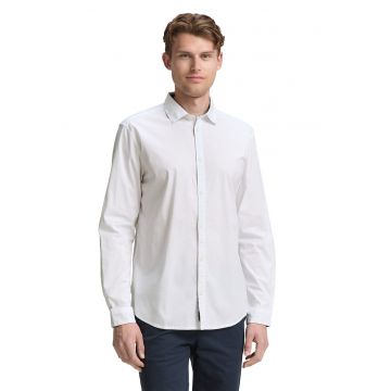 Camasa cu guler fixat cu nasturi Elegant