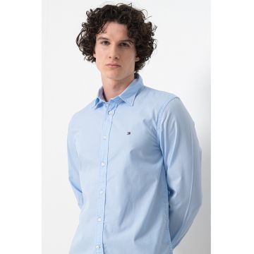 Camasa cu model uni si guler Kent