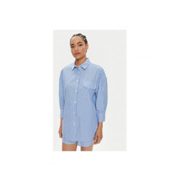 Camasa dama -  304532030 - Bumbac - Albastru