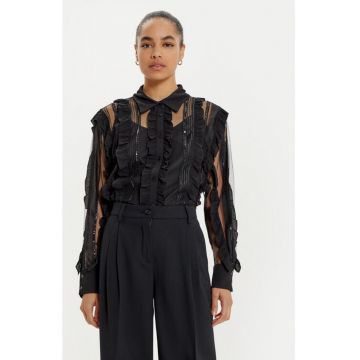 Camasa dama -  304937804 - Poliester - Negru