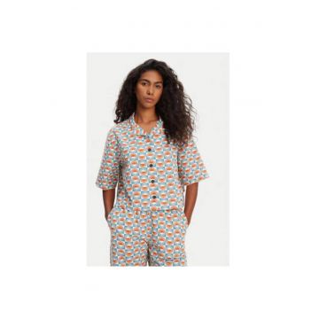 Camasa dama  EQWWT03144 - Bumbac - Multicolor