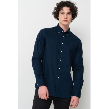 Camasa din bumbac cu guler Oxford