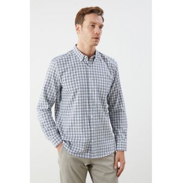 Camasa Oxford cu model in carouri