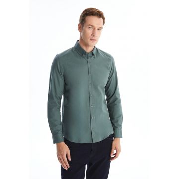 Camasa Oxford slim fit din bumbac