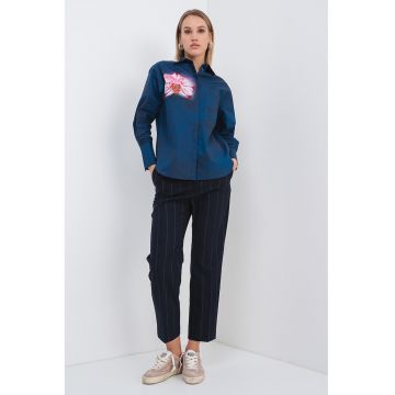 Camasa regular fit cu imprimeu floral