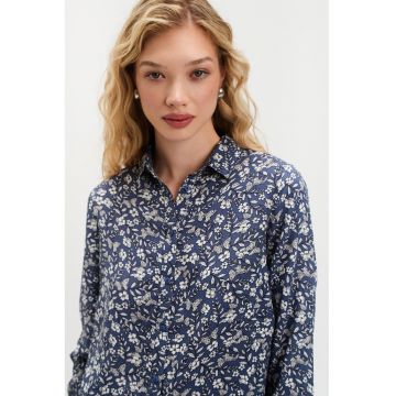 Camasa regular fit cu imprimeu floral
