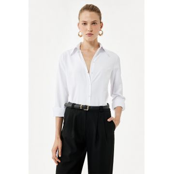 Camasa regular-fit cu maneci lungi