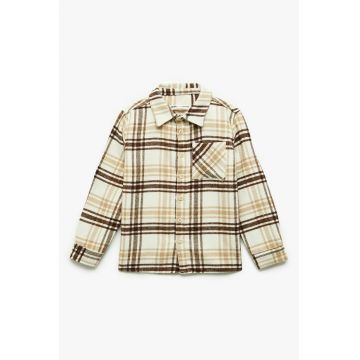Camasa regular-fit cu model in carouri