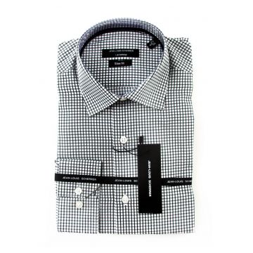 Camasa slim fit cu imprimeu in carouri -