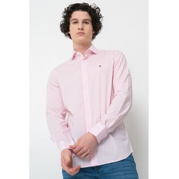 Camasa slim fit cu logo
