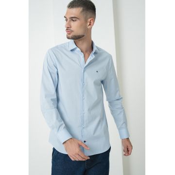 Camasa slim fit cu logo