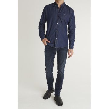 Camasa slim fit de denim