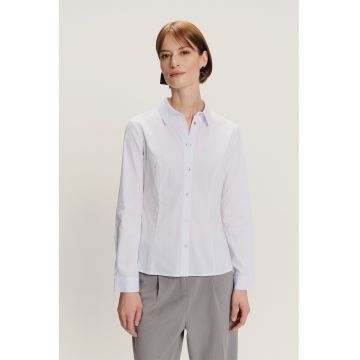 Camasa slim fit din amestec de bumbac