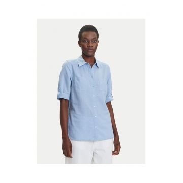 Camasa dama  12002121 - In/Bumbac - Albastru deschis - Albastru deschis