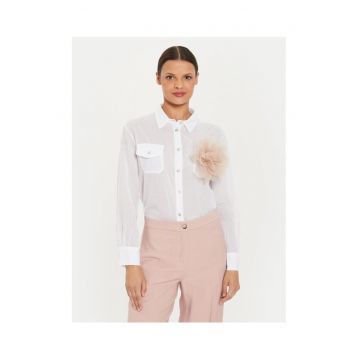 Camasa dama -  304591372 - Bumbac - One Size INTL - Alb