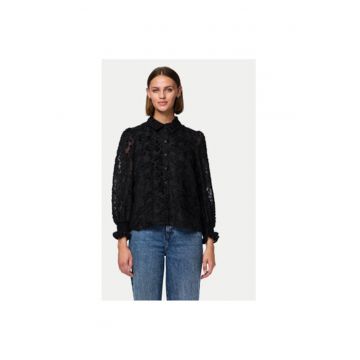 Camasa dama -  304685224 - Poliester reciclat - Negru