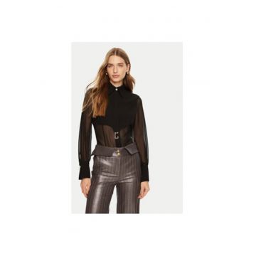 Camasa dama -  304767173 - Poliamida - Negru