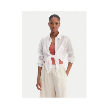 Camasa dama -  304991318 - Bumbac - Alb - Alb