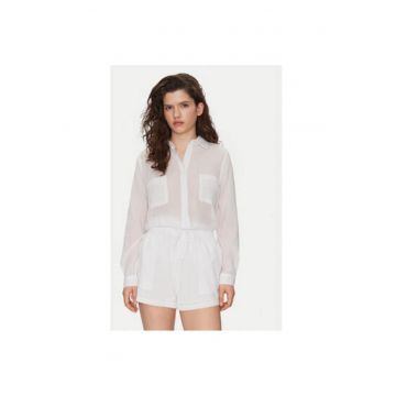 Camasa dama -  304991318 - Bumbac - Alb