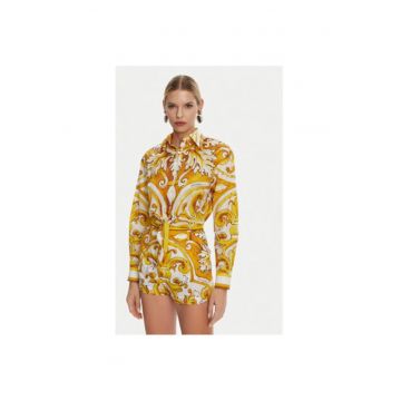 Camasa Dama -  305315427 - Bumbac - Galben