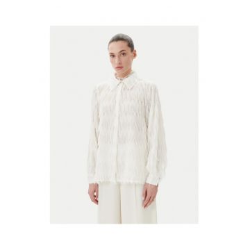 Camasa dama  BBW4397 - Poliester - Alb - Alb