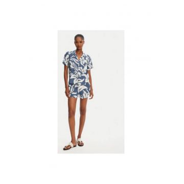 Camasa dama  TAYLOR FLOREAL - Viscoza/In - Albastru